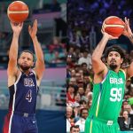 Paris 2024: Estados Unidos vencem e enfrentarão Brasil nas quartas do basquete