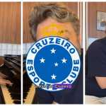 Músico extrai sentimentos ao interpretar Hino do Cruzeiro no piano; veja