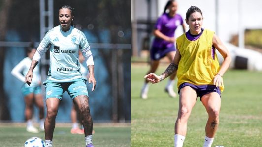 Byanca Brasil, do Cruzeiro, e Gabi Zanotti, do Corinthians