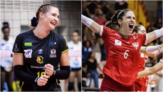 Jogadoras do Renasce Sorocaba e do Tijuca