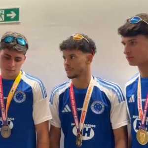Rhuan, Baptistella e Murilo Rikhman falaram com a Itatiaia após o título da Copinha
