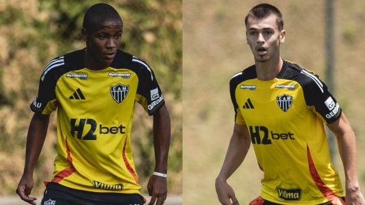 Gabriel Veneno e Vitão vem sendo relacionados por Jorge Sampaoli nos jogos do elenco profissional