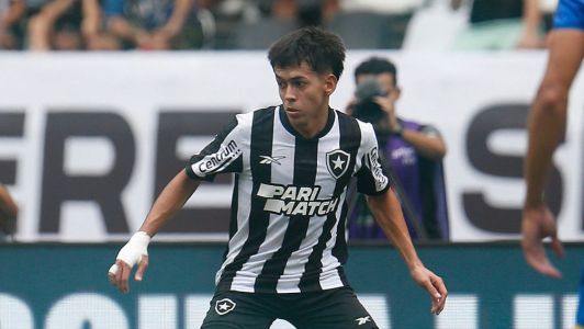 Segovinha em ação pelo Botafogo em 2024