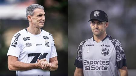 Juan Pablo Vojvoda, à esquerda, e Leo Condé, à direita