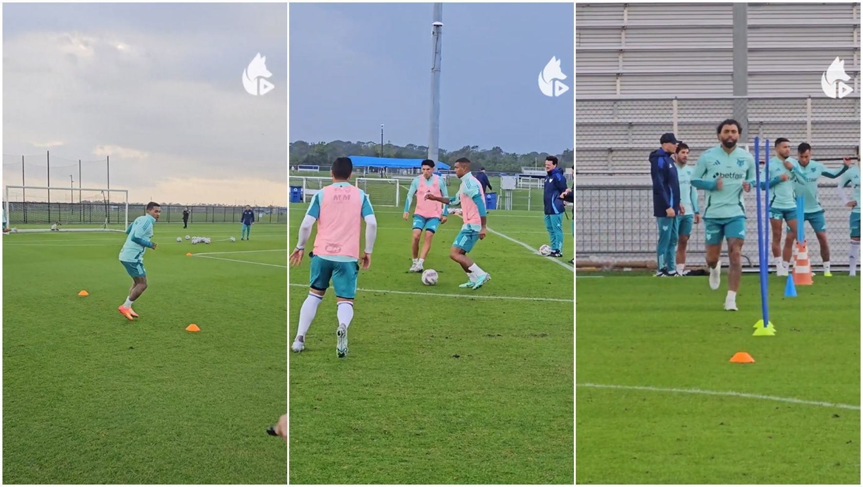 Com Gabigol e Dudu, Cruzeiro faz primeiro treino da temporada; assista