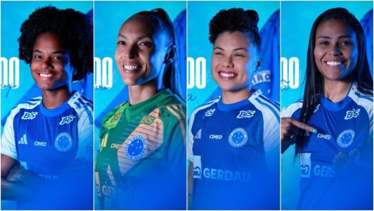 Camila Ambrosio, Taty Amaro, Clara e Miriã não renovaram contrato com o Cruzeiro