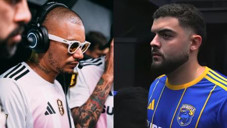 Cris Guedes e Luqueta, presidentes de FURIA e Dendele, respectivamente