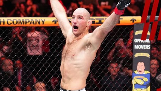 Sean Strickland celebra vitória Anthony Hernández