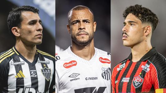 Atlético, Santos e Vitória ainda brigam contra o rebaixamento