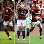 BH, Pedro e Gabigol: os números dos atacantes do Flamengo contra o Botafogo