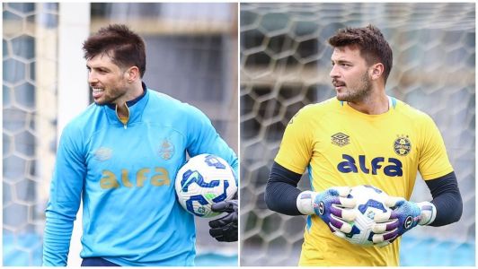 Tiago Volpi e Gabriel Grando têm futuro incerto no Grêmio