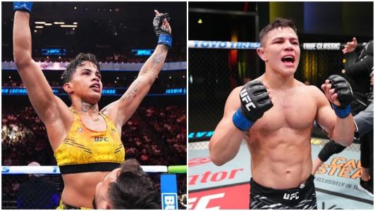 Iasmin Lucindo e Jean Matsumoto venceram pelo UFC 109 em Las Vegas, nos Estados Unidos