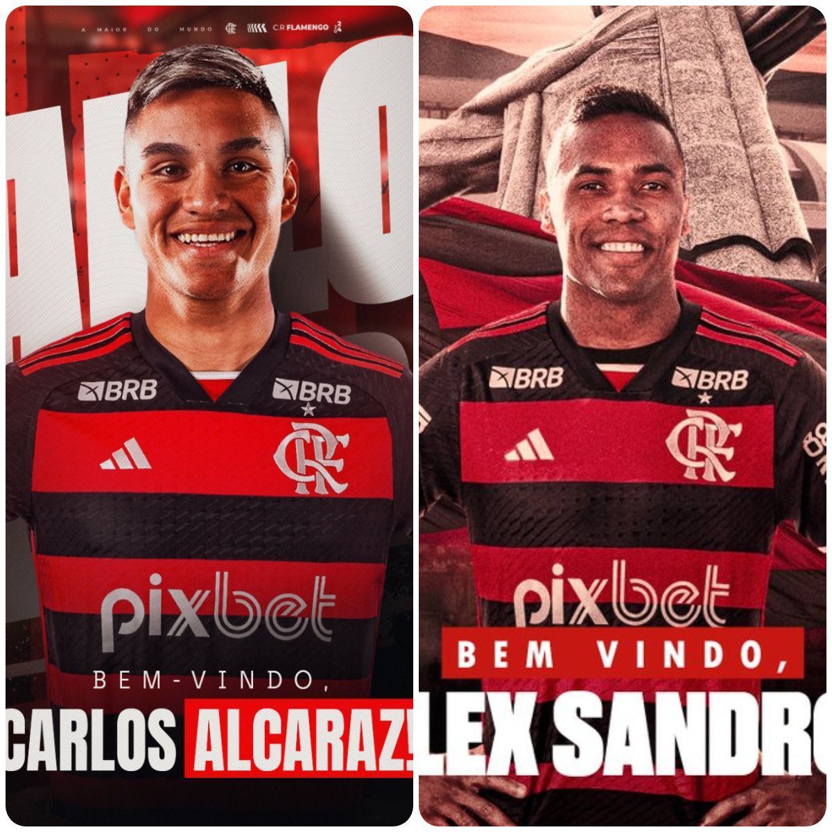 Reforços do Flamengo têm datas para chegar ao Rio de Janeiro