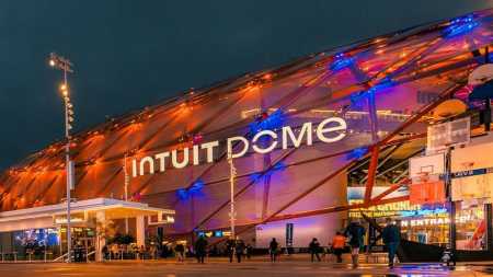 Intuit Dome, em Inglewood, na Califórnia
