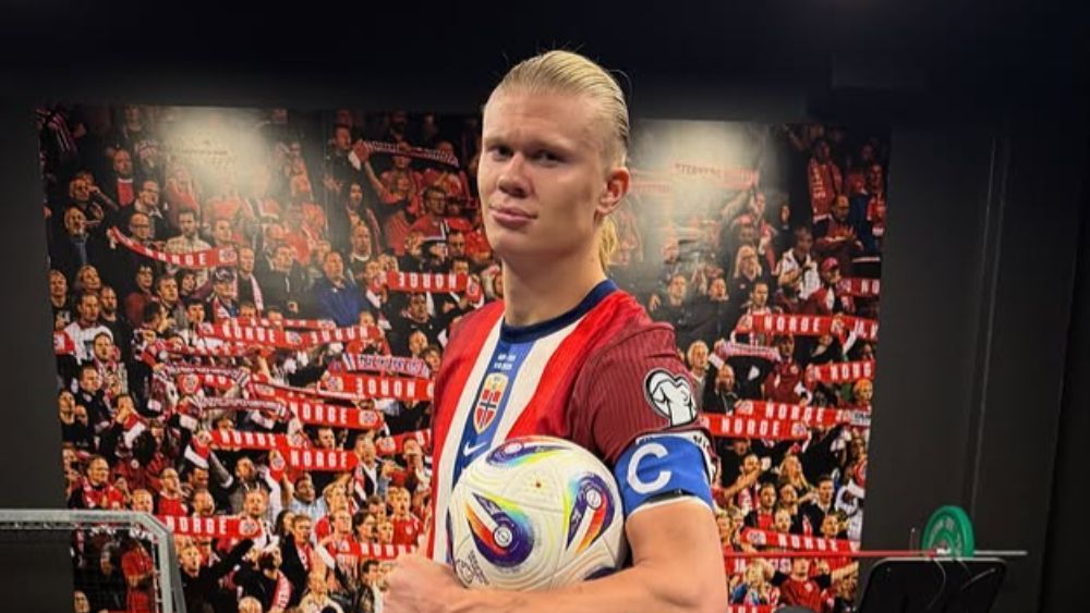 Haaland alcança marca expressiva pela Noruega e supera grandes nomes do futebol mundial