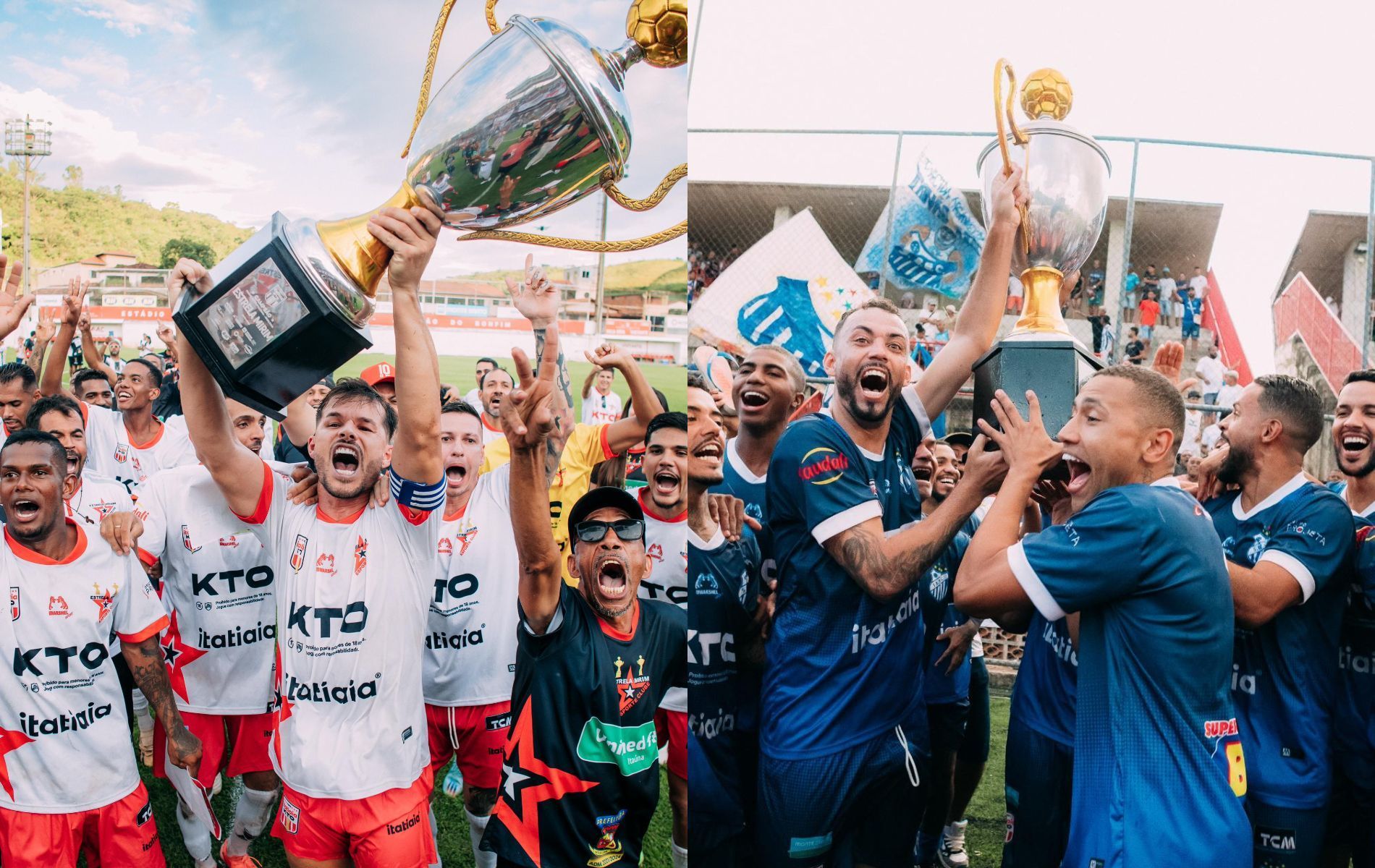 Estrela Mirim e São Bernardo se enfrentam em busca do tricampeonato da Copa Itatiaia KTO