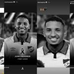 Jogadores de Atlético e Cruzeiro reagem à morte de Izquierdo, do Nacional-URU