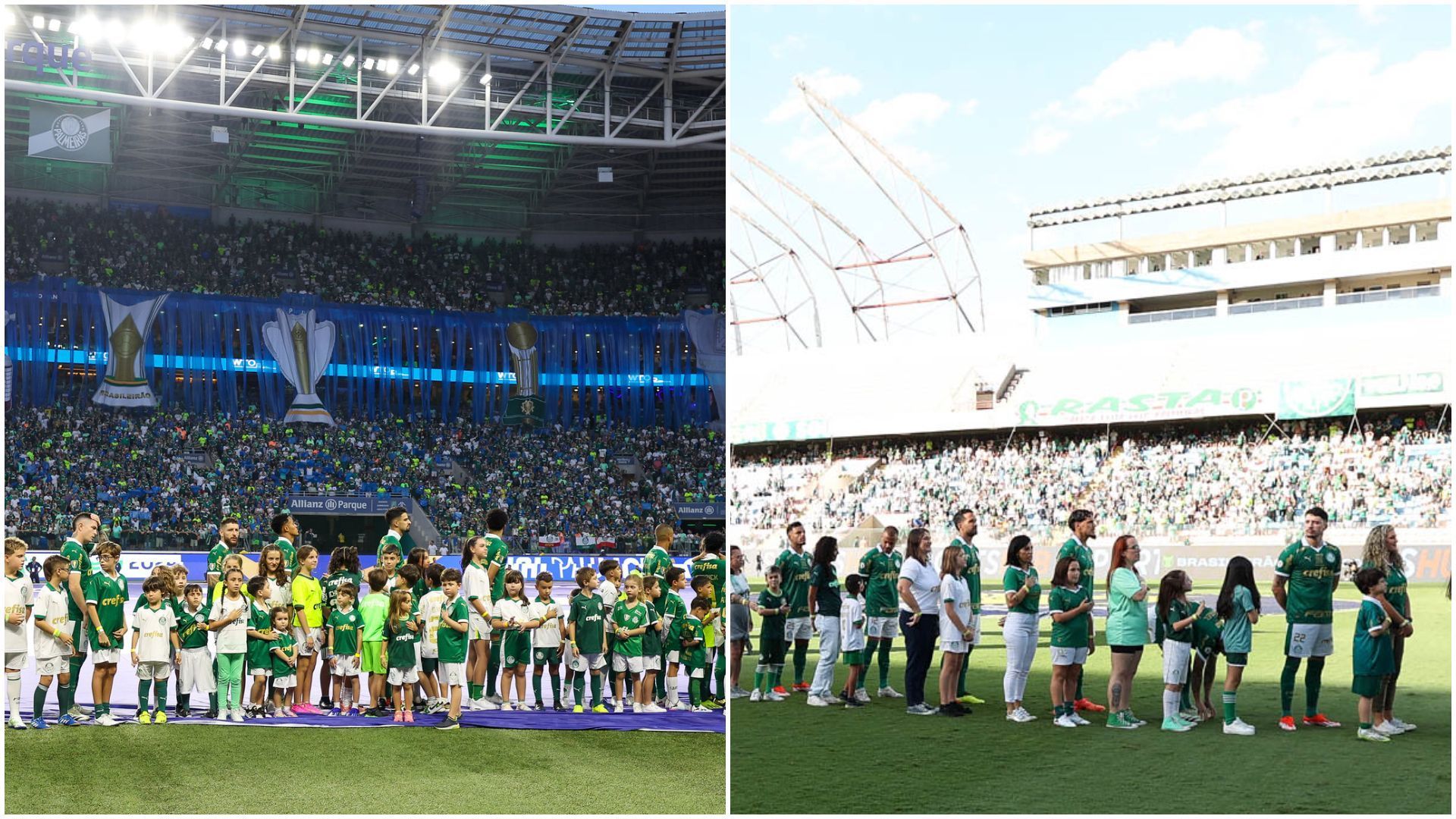 Allianz Parque x Arena Barueri: veja comparação de histórico do Palmeiras no Brasileirão