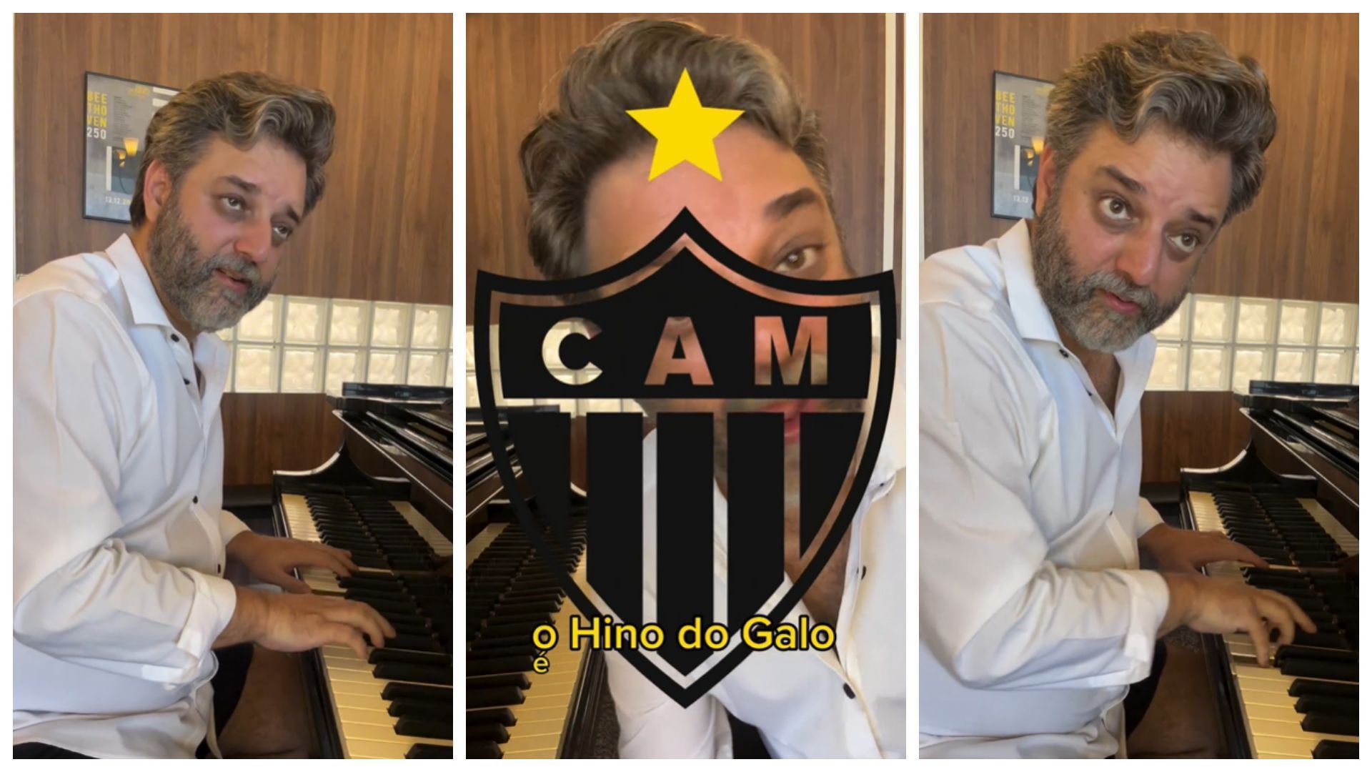 Músico interpreta e analisa 'Vou Festejar', cantada pela torcida do Atlético