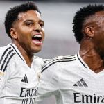 Endrick sofre pênalti, e Real Madrid vence com gols de Rodrygo, Vinicius Júnior e Mbappé