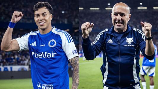 Kaio Jorge e Leonardo Jardim, do Cruzeiro