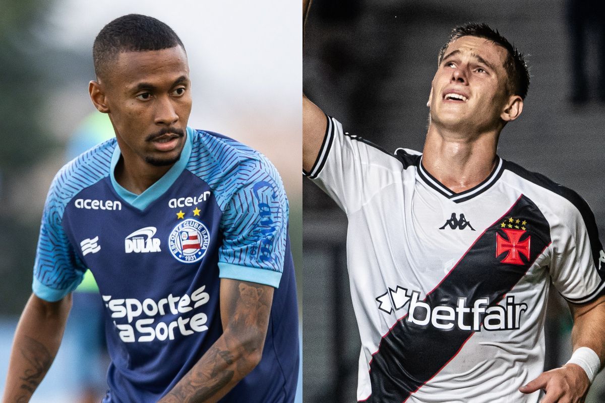 Bahia x Vasco: horário e onde assistir ao vivo pelo Brasileirão