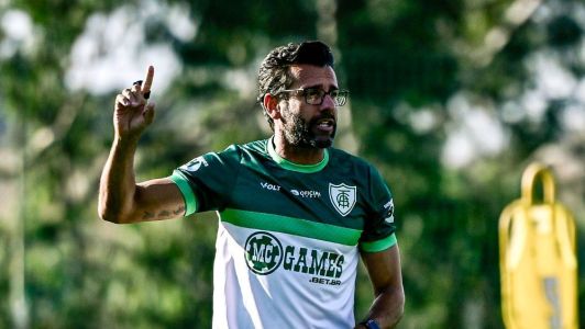 Treinador do América, Valentim é registrado no BID e pode comandar equipe contra Amazonas