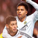 Rodrygo brilha, Real Madrid vence Brest e jogará playoffs da Champions League