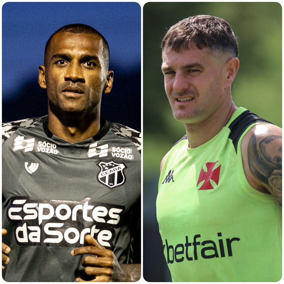Com desfalques, Ceará e Vasco se enfrentam no Castelão pelo Brasileiro