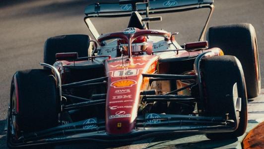 Charles Leclerc, da Ferrari, é o piloto com mais pole positions no GP do Azerbaijão