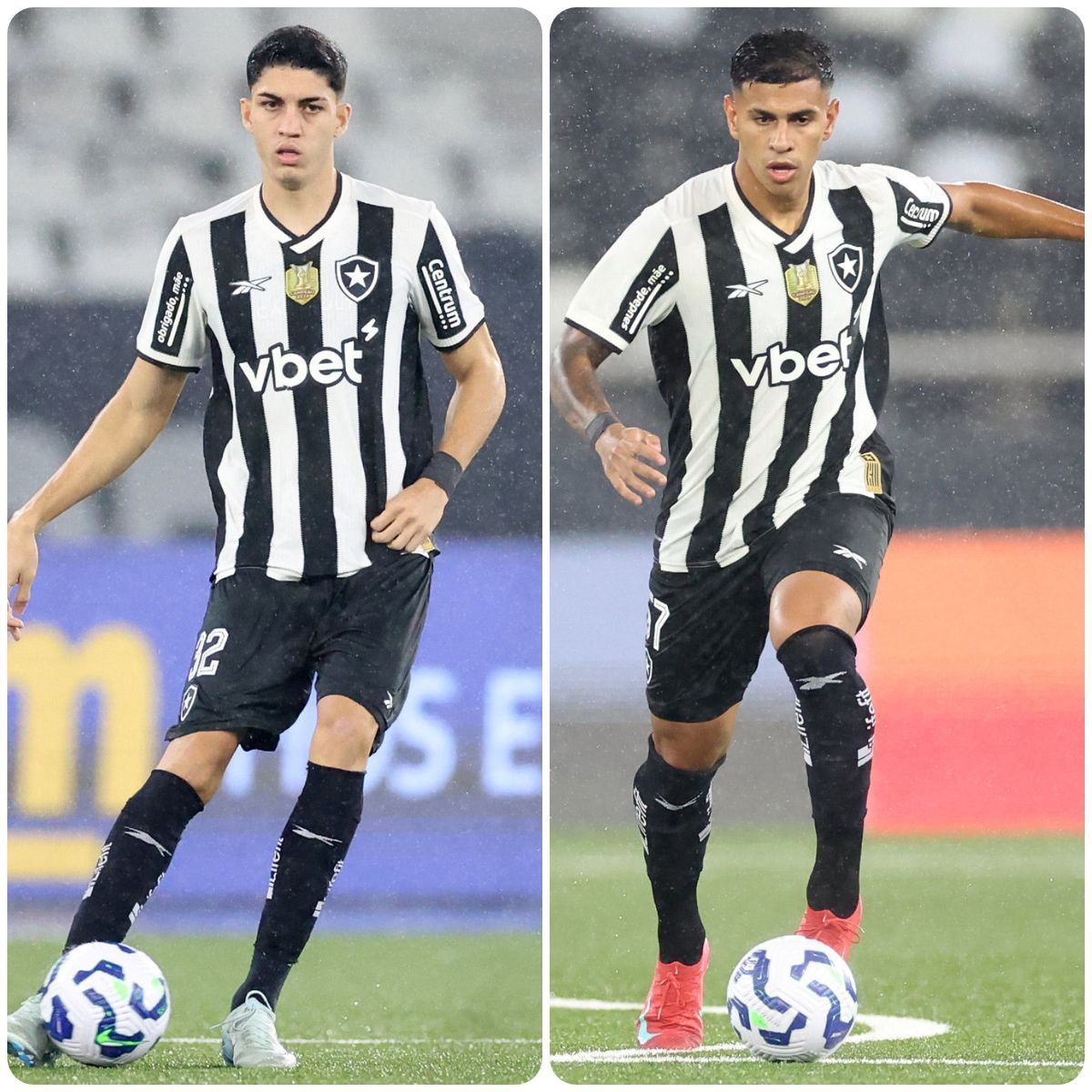 Jovens assumem lugares de 'melhor dupla do Brasil' e ganham moral no Botafogo