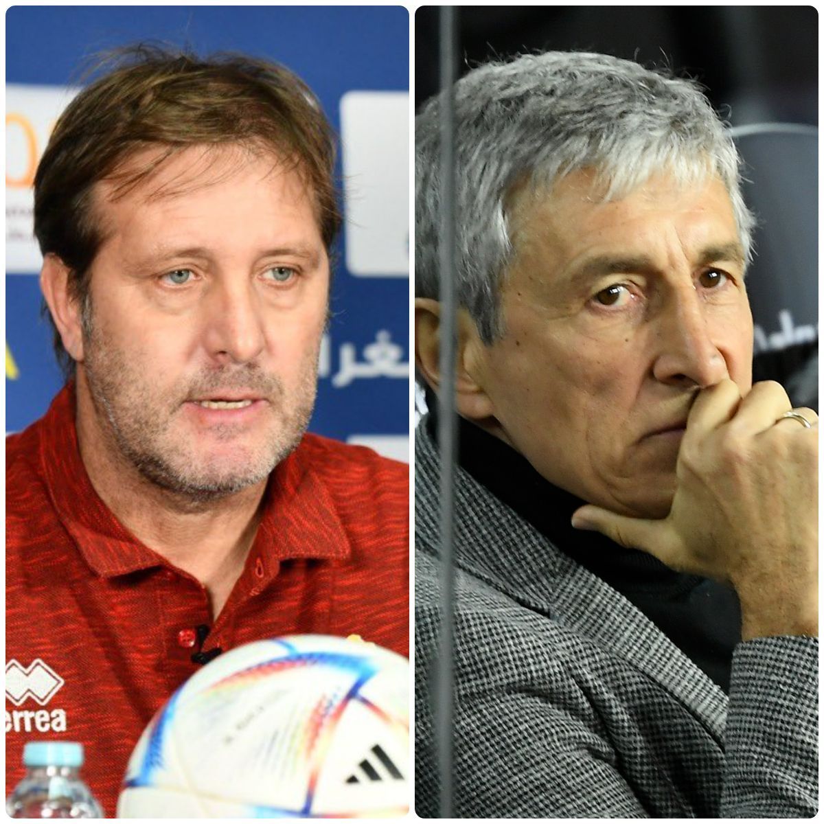 Pedro Martins e Quique Setién: os alvos na busca do Botafogo por técnico
