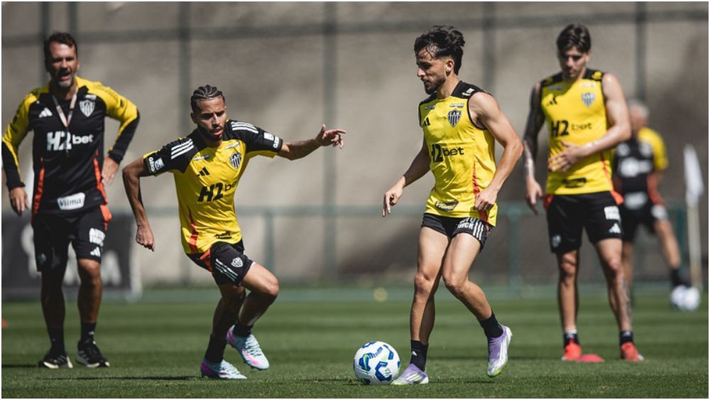 Após classificação, Atlético inicia preparação para encarar o Vasco pelo Brasileiro