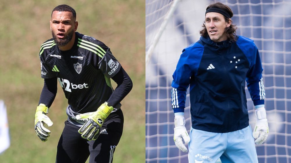 Everson e Cássio fazem duelo à parte em Atlético x Cruzeiro pela Copa do Brasil