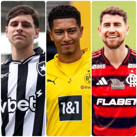 Álvaro Montoro (Botafogo), Jobe Bellingham (Dortmund) e Jorginho (Flamengo): veja os reforços dos clubes para o Mundial de Clubes