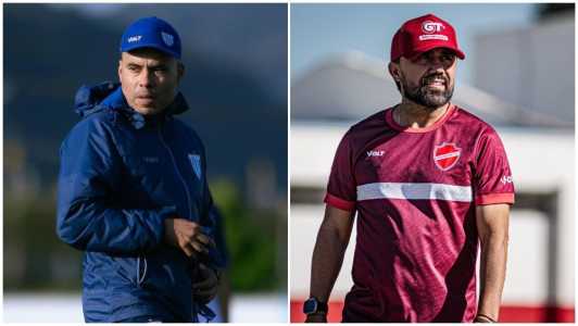 Técnicos Jair Ventura, do Avaí, e Luizinho Lopes, do Vila Nova