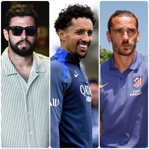 João Paulo, do Seattle Sounders, Marquinhos, do PSG, e Griezmann, do Atlético de Madrid: o Botafogo está no Grupo B do Mundial de Clubes
