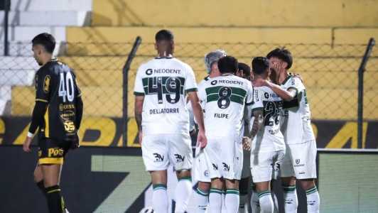Coritiba venceu o Novorizontino nesta quinta-feira (14), pela Série B