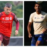 Internacional x São Paulo: prováveis escalações para jogo no Brasileirão