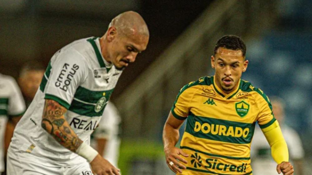 Cuiabá vence Coritiba e se aproxima do G4 da Série B