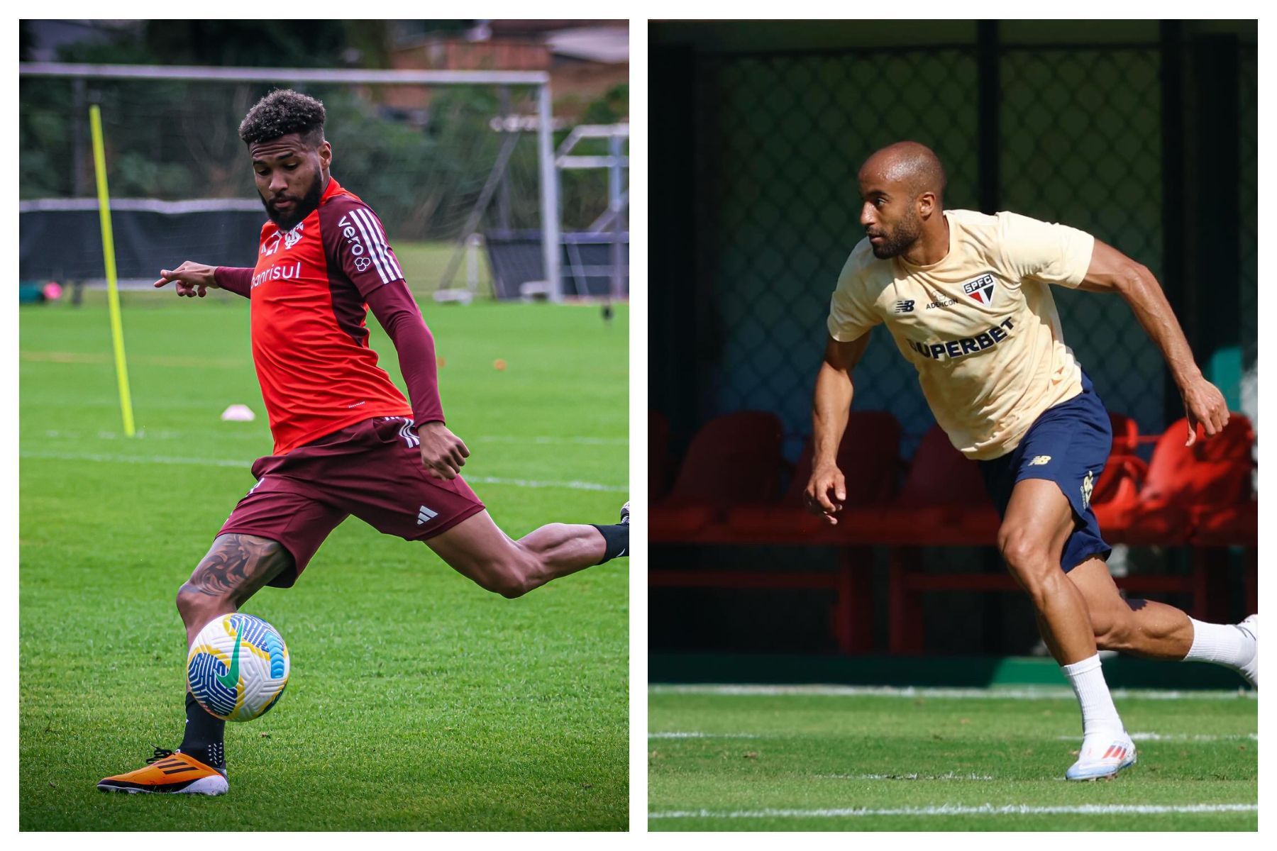 Inter x São Paulo: veja as escalações para jogo do Brasileirão