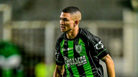Marlon em ação pelo América na temporada 2025