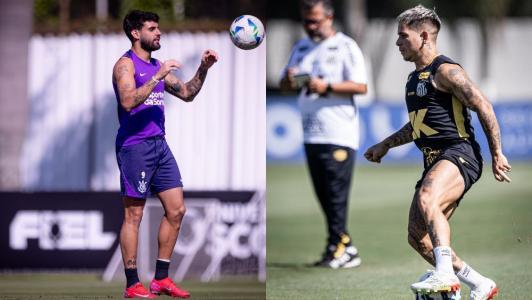Yuri Alberto e Soteldo devem ser titulares no clássico alvinegro