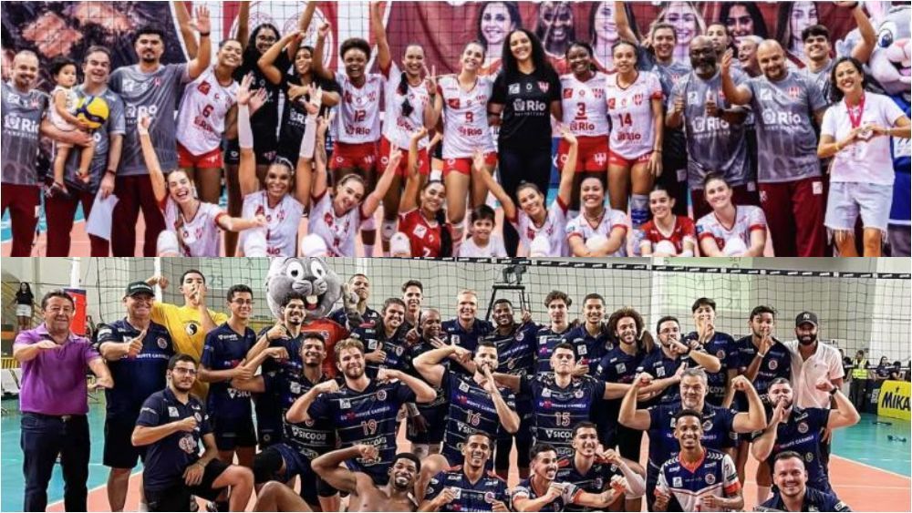 Após vitórias, dois clubes confirmam presença na elite da Superliga de Vôlei