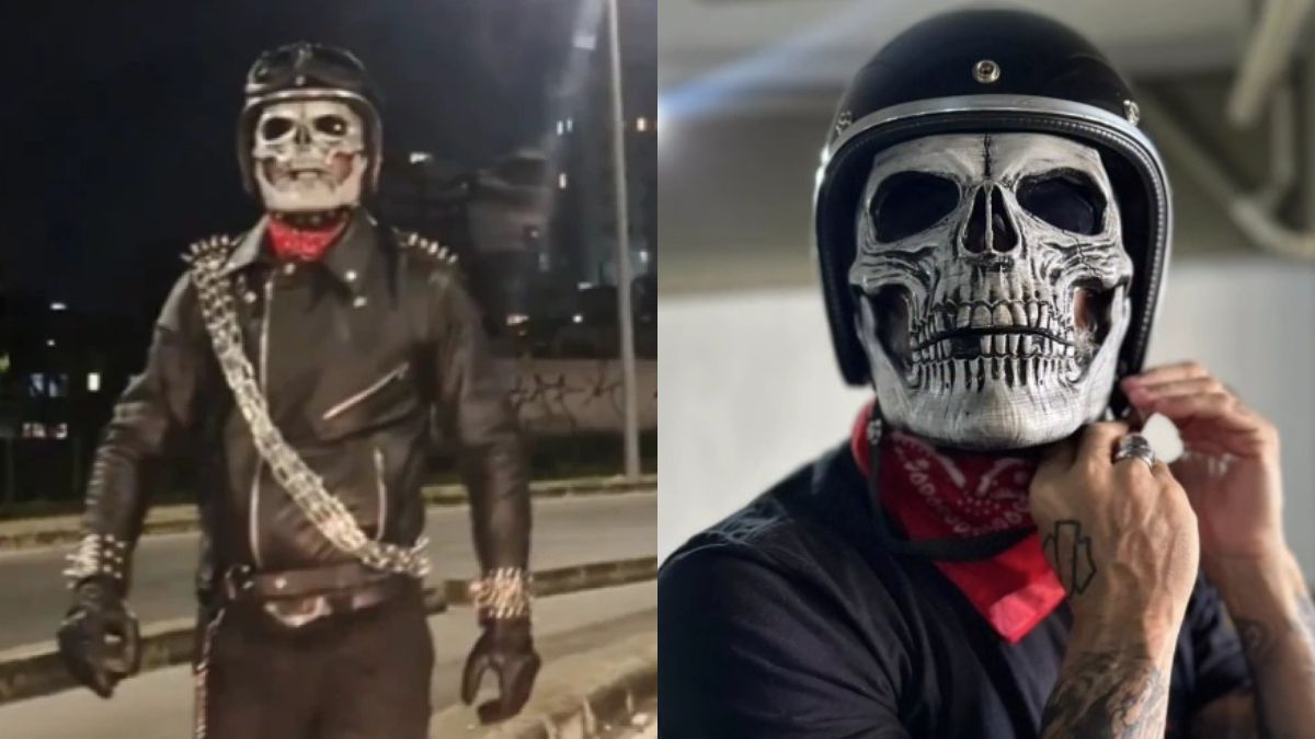'Motoqueiro Fantasma de BH': a história por trás do personagem mascarado que viralizou nas redes