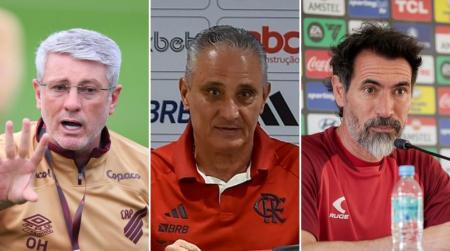 Odair Hellmann, Tite e Eduardo Domínguez são nomes ventilados no Inter nos últimos dias
