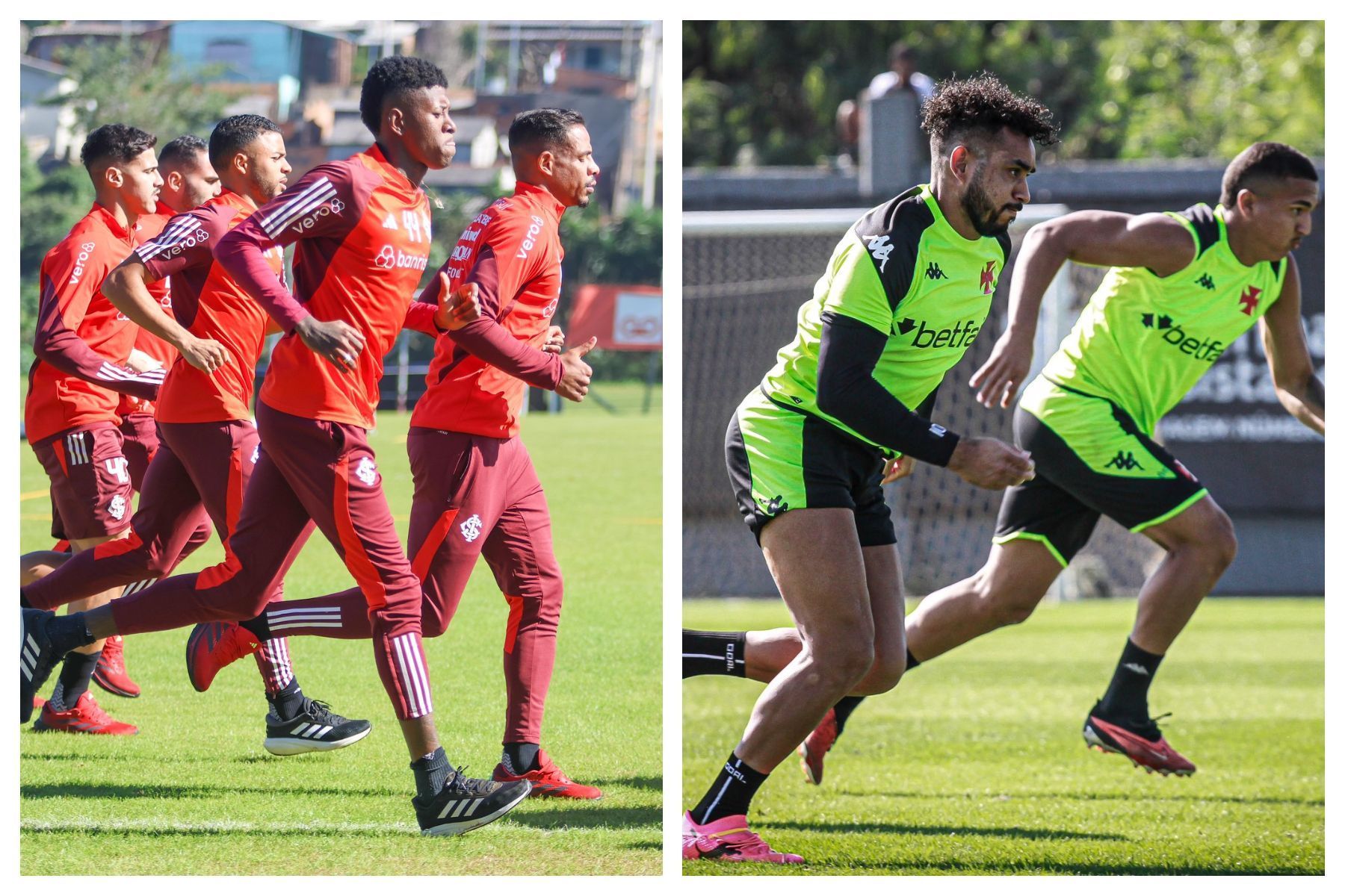 Inter x Vasco: prováveis escalações para o Brasileirão