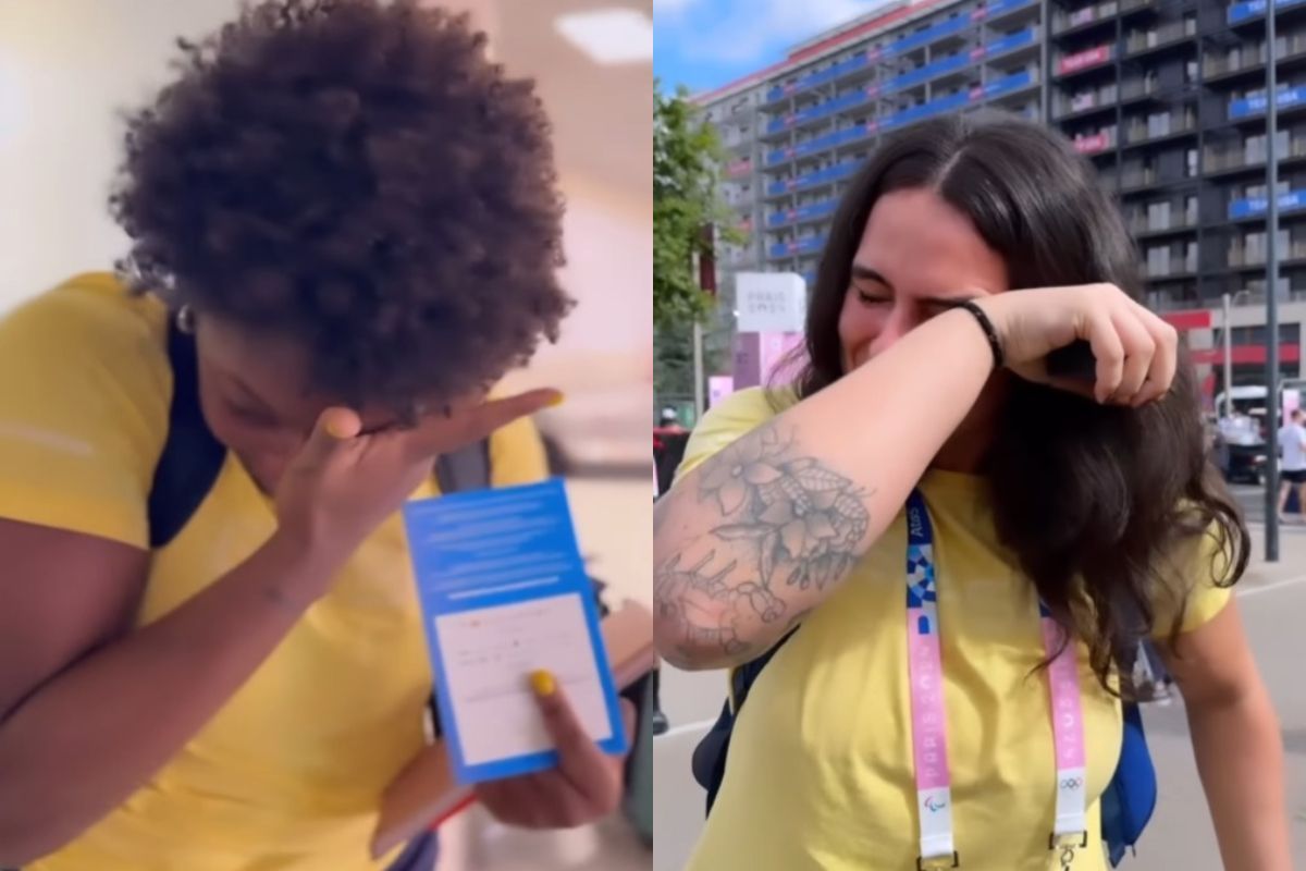 Jogadoras de handebol do Time Brasil vão às lágrimas em embarque para Paris 2024