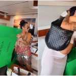 Namorada de Gabigol, irmã de Neymar presenteia Bruna Biancardi com bolsa de luxo