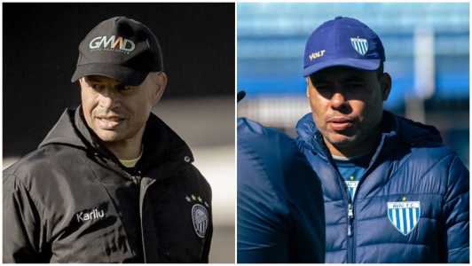 Técnicos Alex de Souza, do Operário, e Jair Ventura, do Avaí